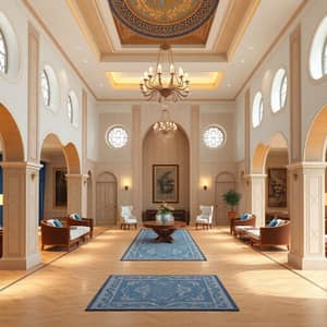 Elegant Majlis Design in Qatar - French Classic Style