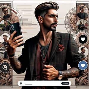 Tylor - The Trendsetting Social Media Influencer | Tech-Savvy Style