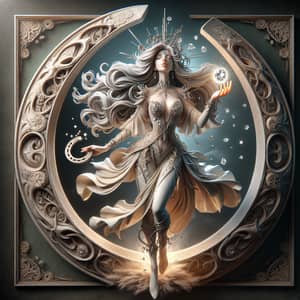 Fortuna, Goddess of Luck & Fortune | Fantasy-Inspired Artwork