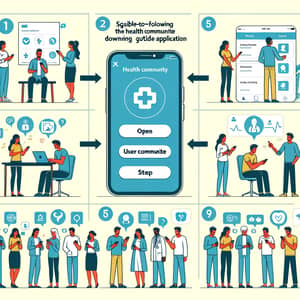 Health Community App User Guide: Download, Navigate & Interact