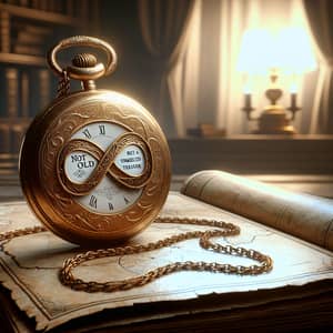 Age as a Timeless Treasure: Symbolic Illustration