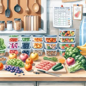 Thyroid-Friendly Meal Prep: Organic Fruits, Lean Meats & More