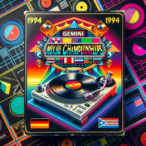 1994 Gemini World DJ Mixing Championships Home Video Cover