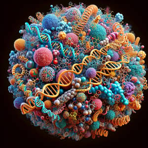 Diverse RNA Molecules: Colors of Life