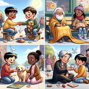 Beautiful Acts of Kindness by Diverse Children