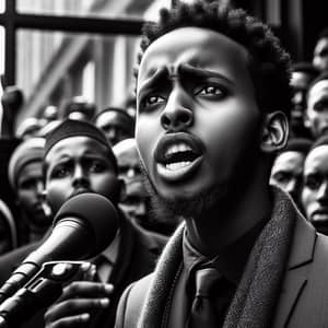 Passionate Speech by Somali Politician | Documentary-Style Photojournalism