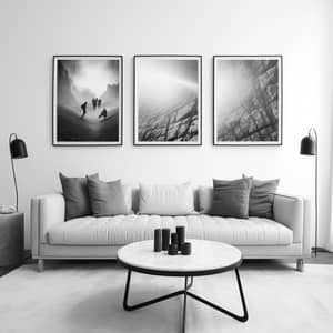 Monochrome Art for Elegant Home Decor