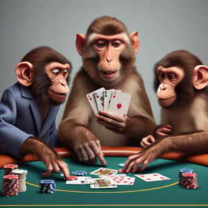 Cheeky Monkeys Poker Game: Fun and Educational Scene