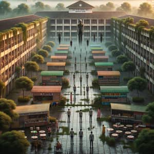 Mysterious School in Vietnam: A Haunting Morning