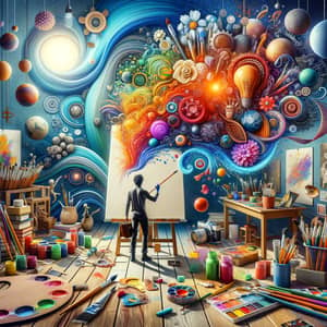 Embrace Creativity: Steal Like an Artist in Vibrant Art Studio