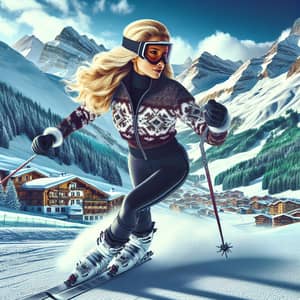 Luxury Skiing Experience in St. Moritz