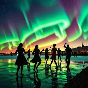 Enjoy Dancing Under Northern Lights in St. Petersburg