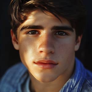 Hiper-Realistic Male Teen Portraits