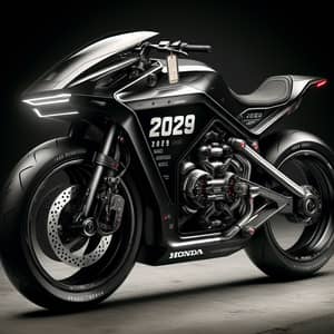 Futuristic Honda 450 Motorcycle Model 2029 | Sleek Design