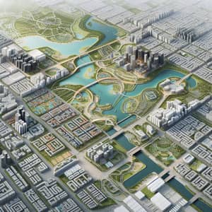 Intricately Designed City Master Plan | Urban Diversity