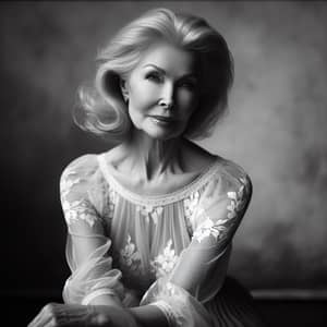 Timeless Beauty: Classic Art Photography of Mature Woman