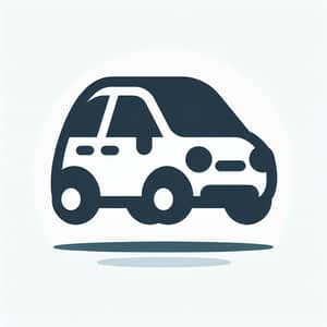 Modern Car Icon Design for Urban Transportation