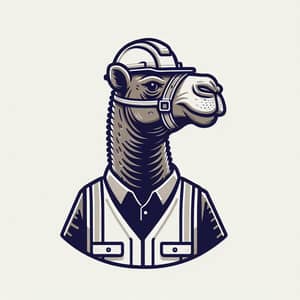 Occupational Health and Safety Camel Illustration