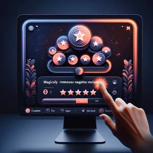 Magical Negative Review Filtering Option | Elegant Screen Interface