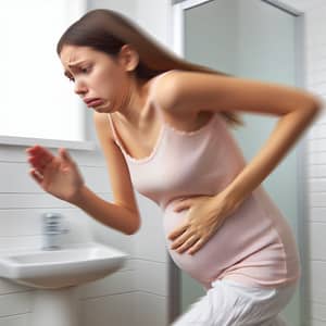 Pregnancy Discomfort: A Young Girl's Struggles