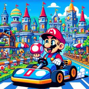 Whimsical Kingdom | Blue Plumber Kart Racing Adventure