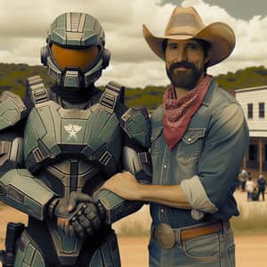 Futuristic Armor & Cowboy Hat Team: Creating Safe Pathways in Texas