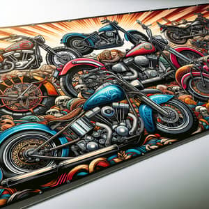 Vintage and Modern Motorcycles Banner | Adventure and Passion for Motorcycling