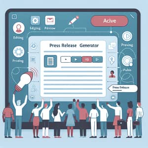 Press Release Generator App - Create, Edit & Publish Easily