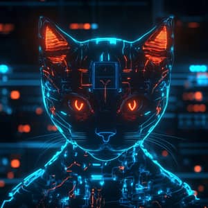 Cyber Cat: Futuristic Feline Companions