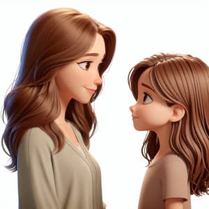 Heartwarming Pixar-Inspired Mother-Daughter Moment