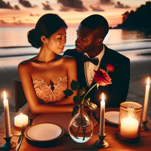 Romantic Candle-Lit Dinner by the Beach | Love and Tenderness