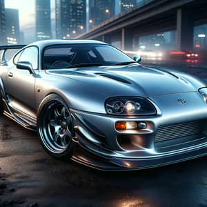 Sleek Toyota Supra MK 4 - High-Performance Sports Car