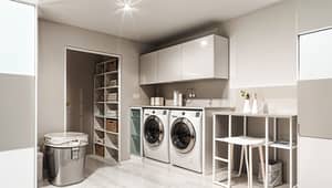 Modern Minimalist Laundry Room Design Ideas