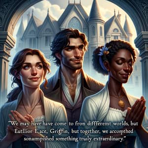 Eleanor, Griffin, Lady Marabelle: Bringing Peace to Shadows' Manor