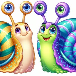 Animated Snails for Children's Stories