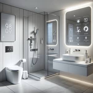 Modern Minimalist Smart Bathroom Design Ideas