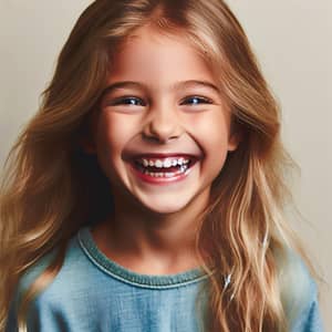 Joyful Caucasian Child Exemplifying Emotional Resilience