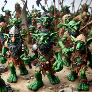 Menacing Goblin March: Rough Terrain Encounter