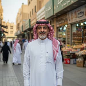 Elegant Saudi Men's Dress Styles