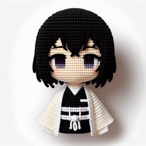 Crochet Pattern for Rukia from Bleach