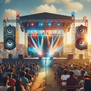 Outdoor Event Speakers: Live Setup & Entertainment