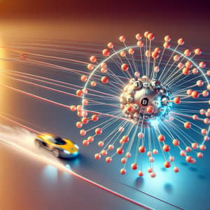 Incident Electron Approaching Hydrogen Atom