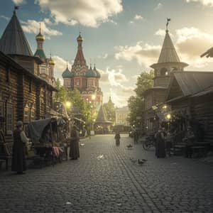 Magic in an Old Russian City