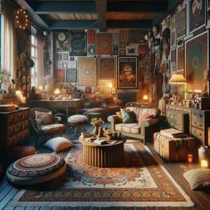 Bohemian Style Interior Design: Snug & Eclectic Decor