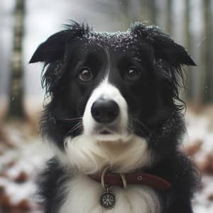 Black and White Dog