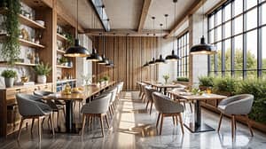 Minimalist Restaurant Interior Design Ideas