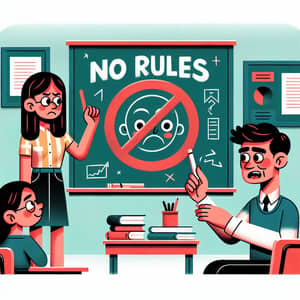 No Rules No Compliance Illustration