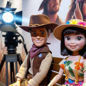 Cowboy Doll and Island Girl Interview Poster