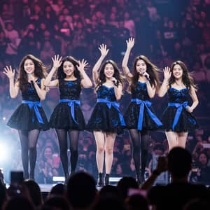 K-Pop Girls in Concert: Fashion & Performance