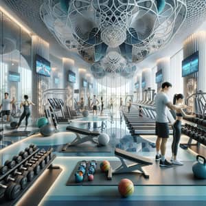 Modern Gym Design: Equipment, Personal Training & Zumba Classes